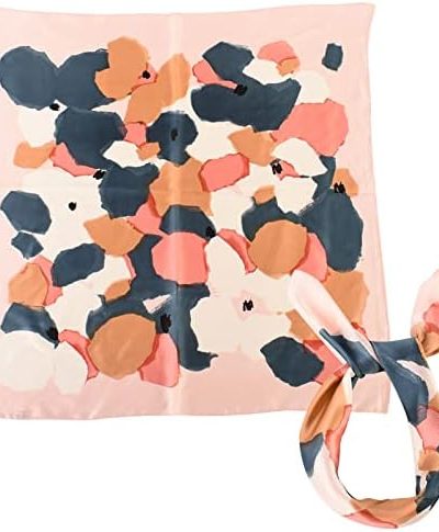 Head Scarf for Women Square Hair Bandanas Silk Feeling Neckerchief Scarf for Girls- Aesthetic Accessory for Women's